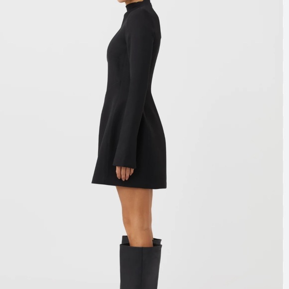 CAMILLA AND MARC  Black Gordon Mini Dress in Black - Small - Picture 7 of 7